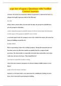 aypo law of agency Questions with Verified&NewLine;Correct Answers