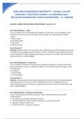 NUR 4590 RASMUSSEN UNIVERSITY - EXAM 2 LATEST 2026&sol;2027 &vert; MULTIPLE-CHOICE &vert; 40 VERIFIED Q&A &vert; DETAILED RATIONALES &vert; PASS GUARANTEED &ndash; A&plus; GRADED