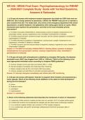 NR 546 &sol; NR546 Final Exam&colon; Psychopharmacology for PMHNP&NewLine;&mdash; 2026&sol;2027 Complete Study  Guide with Verified Questions&comma;&NewLine;Answers & Rationales
