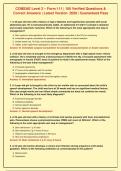 COMSAE Level 2 &ndash; Form 111 &vert; 100 Verified Questions &&NewLine;Correct Answers &vert; Latest Version  2026 &vert; Guaranteed Pass