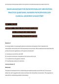 Davis Advantage Pathophysiology 3rd Ed Exam Prep 2026&vert;High-Yield Exam Preparation