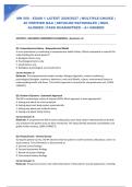 MN 566 - EXAM 1 LATEST 2026&sol;2027 &vert; MULTIPLE-CHOICE &vert; 40 VERIFIED Q&A &vert; DETAILED RATIONALES &vert; NGN-ALIGNED &vert; PASS GUARANTEED &ndash; A&plus; GRADED
