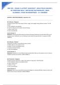 MN 566 - EXAM 2 LATEST 2026&sol;2027 &vert; MULTIPLE-CHOICE &vert; 40 VERIFIED Q&A &vert; DETAILED RATIONALES &vert; NGN-ALIGNED &vert; PASS GUARANTEED &ndash; A&plus; GRADED