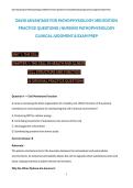 Davis Advantage Pathophysiology 3rd Ed Exam Prep 2026 updated