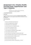 Assignment 10&period;2&colon; Shadow Health-Focused Exam&colon; Hypertension and Type 2 Diabetes