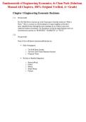 Fundamentals of Engineering Economics &ndash; Complete Solutions Manual with Practice Problems &lpar;Chapters 1&ndash;10&rpar;&NewLine;&NewLine;