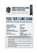 TCCC Tier 3 CMC Exam &ndash; Tactical Combat Casualty Care &ndash; Q&A &lpar;2026&rpar; &vert; NAEMT