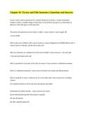 Chapter 10 - Escrow and Title Insurance &vert;&vert; Questions and Answers&period;
