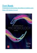 Test Bank &ndash; Foundations in Microbiology &lpar;6th Edition&comma; by Kathleen Park Talaro&rpar; &ndash; Verified Complete Edition with Correct Answers