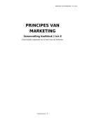 Samenvatting Principes van Marketing &vert; Hoofdstuk 1-8 &vert; InHolland &vert; 2026&sol;27