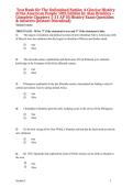 Test Bank for The Unfinished Nation&colon; A Concise History of the American People 10th Edition by Alan Brinkley &vert; Complete Chapters 1&ndash;31 &vert; AP US History Exam Questions & Answers &lpar;Instant Download&rpar;