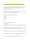 BUSFIN 3500 Irvine Final OSU Exam Questions with Answers