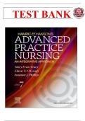 Test Bank For Hamric and Hansons Advanced Practice Nursing&colon; An Integrative Approach&comma; 7th Edition By Mary Fran Tracy&comma; Eileen T&period; O'Grady&comma; Susanne J&period; Phillips &vert;All Chapters&vert;&vert; Complete A&plus; Guide