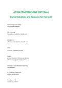 ATI RN Comprehensive Exit Exam 2027 &vert; Study Guide & Practice Questions with Answers