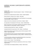 NURSING 106 EXAM 1 QUESTIONS WITH VERIFIED ANSWERS
