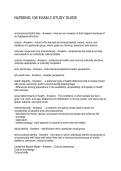 NURSING 106 EXAM 2 STUDY GUIDE