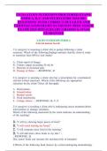 NGN ATI RN NUTRITION PROCTORED FINAL EXAM &NewLine;2024&sol; ACTUAL ALL 70 EXAM QUESTIONS WITH &NewLine;CORRECT DETAILED AND VERIFIED ANSWERS&sol;&NewLine;&vert;ALREADY GRADED A&plus;&sol;NEWEST VERSION 2024-2025