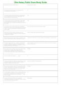 Ohio Notary Public Exam Study Guide &vert; 100&plus; Practice Questions & Answers &vert; Notary Law & Exam Prep 2026