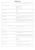 COBA Exam Study Guide &vert; College of Business Administration Practice Questions & Answers &vert; Exam Prep 2026