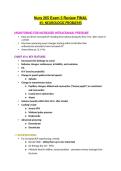 NUR 265 Exam 3 Review &ndash; Final Updated Questions and Answers with Verified A&plus; Med‑Surg Study Solutions &lpar;2026&sol;2027 Edition&rpar;