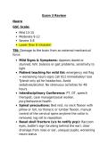 NUR 265 Exam 3 Review &ndash; Updated Questions and Answers with Verified A&plus; Med‑Surg Study Solutions &lpar;Galen College of Nursing 2026&sol;2027&rpar;