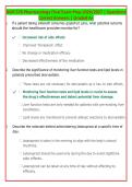 NUR 378 Pharmacology Final Exam Prep 2026&sol;2027 &vert; Questions & Correct Answers &vert; Graded A&plus;