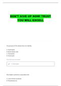 STRASINGER URINALYSIS QUESTIONS WITH COMPLETE ANSWERS