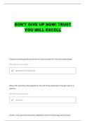 URINALYSIS FINAL EXAM QUESTIONS WITH COMPLETE ANSWERS&period;&period;