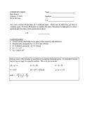 CHEMISTRY 104B&sol;D Exam &ndash; February 17&comma; 2010 &ndash; Complete Chemistry Exam Material