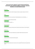 NCSF-CPT EXAM &vert; 2026&sol;2027 LATEST UPDATE WITH REAL &NewLine;QUESTIONS AND VERIFIED CORRECT ANSWERS &vert; ALREADY &NewLine;GRADED A&plus; GUARANTEED SUCCESS 
