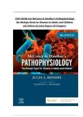 McCance & Huether&rsquo;s Pathophysiology &ndash; The Biologic Basis for Disease in Adults &lpar;9th Edition&rpar; &vert; Complete Study Guide & Exam Prep Q&A