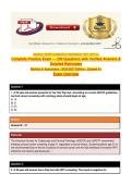 BARKLEY WHNP DIAGNOSTIC READINESS TEST &lpar;DRT&rpar; &num;1&NewLine;Complete Practice Exam &mdash; 250 Questions with Verified Answers & Detailed Rationales&NewLine;Barkley & Associates &vert; 2026&sol;2027 Edition &vert; Graded A&plus;&NewLine;Exam Overview&NewLine;