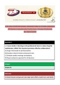 NURS 6053 Interprofessional Organizational & Systems Leadership &vert; 100-Question Comprehensive Practice Exam &vert; Answers & Rationales&NewLine;&NewLine;Description&colon;