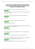 NSCA-CPT EXAM &vert; 2026&sol;2027 LATEST UPDATE WITH REAL &NewLine;QUESTIONS AND VERIFIED CORRECT ANSWERS &vert; ALREADY &NewLine;GRADED A&plus; GUARANTEED SUCCESS