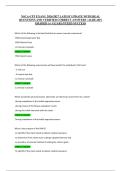 NSCA-CPT EXAM &vert; 2026&sol;2027 LATEST UPDATE WITH REAL &NewLine;QUESTIONS AND VERIFIED CORRECT ANSWERS &vert; ALREADY &NewLine;GRADED A&plus; GUARANTEED SUCCESS