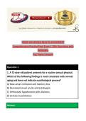 NR509 ADVANCED HEALTH ASSESSMENT&NewLine;Comprehensive Practice Final Exam &vert; 100&plus; Questions with Rationales&NewLine;Key Topics Covered&NewLine;