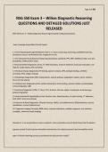 NSG 550 Exam 3 &ndash; Wilkes Diagnostic Reasoning QUESTIONS AND DETAILED SOLUTIONS JUST RELEASED&period;pdf&NewLine;&NewLine;