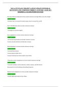 NSCA-CPT EXAM &vert; 2026&sol;2027 LATEST UPDATE WITH REAL &NewLine;QUESTIONS AND VERIFIED CORRECT ANSWERS &vert; ALREADY &NewLine;GRADED A&plus; GUARANTEED SUCCESS