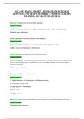 NSCA-CPT EXAM &vert; 2026&sol;2027 LATEST UPDATE WITH REAL &NewLine;QUESTIONS AND VERIFIED CORRECT ANSWERS &vert; ALREADY &NewLine;GRADED A&plus; GUARANTEED SUCCESS