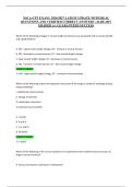 NSCA-CPT EXAM &vert; 2026&sol;2027 LATEST UPDATE WITH REAL &NewLine;QUESTIONS AND VERIFIED CORRECT ANSWERS &vert; ALREADY &NewLine;GRADED A&plus; GUARANTEED SUCCESS