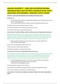 WALDEN UNIVERSITY &ndash; NURS 6053 INTERPROFESSIONAL &NewLine;ORGANIZATIONAL AND SYSTEMS LEADERSHIP FINAL EXAM &ndash; &NewLine;QUESTIONS AND ANSWERS &vert; 2026&sol;2027 LATEST UPDATE 