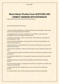 Maine Master Plumber Exam 