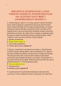 HESI DENTAL HYGIENE EXAM 2 LATEST  &NewLine;VERSIONS 2026&sol;DENTAL HYGIENE HESI EXAM  &NewLine;200&plus; QUESTIONS AND CORRECT  &NewLine;ANSWERS&vert;ALREADY GRADED A&plus; 