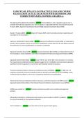 USPAP EXAM&comma; FINAL EXAM&comma; PRACTICE EXAM AND COURSE &NewLine;EXAM LATEST ACTUAL EXAM TEST WITH QUESTIONS AND &NewLine;CORRECT DETAILED ANSWERS &vert; GRADED A&plus; 