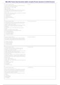NBC-HWC Practice Exam 2026&ndash;2027 &vert; C&S Questions & Verified Answers &vert; Health & Wellness Coach Board Exam