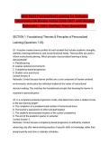 WGU D662 Personalized Learning for Inclusive Classrooms OA Review Actual 2026&sol;2027 with Detailed Rationales &vert; 100&percnt; Verified &vert; Pass Guaranteed