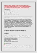 BARKLEY PMHNP CERTIFICATION 2026&sol;2027 EXAMINATION &mdash; &NewLine;ADVANCED CLINICAL PROFICIENCY ASSESSMENT &vert; HIGH-YIELD &NewLine;QUESTIONS WITH CORRECT ANSWERS &ndash; GUARANTEED PASS