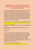 NRNP 6566 FINAL EXAM LATEST FORM B &NewLine;&sol;NRNP6566 FINAL EXAM QUESTIONS &vert;AGRADE &NewLine;&lpar;WALDEN UNIVERSITY&rpar;