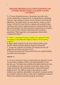 NRNP 6566 MIDTERM EXAM LATEST QUESTIONS AND &NewLine;ANSWERS 2026&sol;2027 WEEK 1-5 &vert;AGRADE WALDEN &NewLine;UNIVERSITY