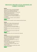 ISDS EXAM 1 UPDATED ACTUAL QUESTIONS AND&NewLine;CORRECT ANSWERS &lpar;3&rpar;